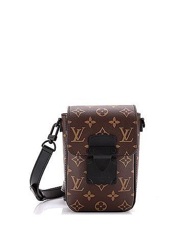 Louis Vuitton S Lock Vertical Wearable Wallet Macassar Monogram Canvas (view 1)