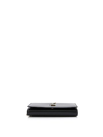 Saint Laurent Classic Monogram Wallet on Chain Leather Small (view 2)