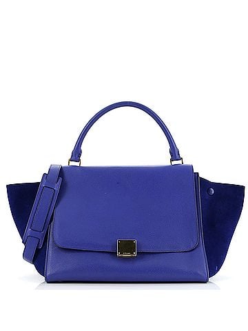 Céline Tricolor Trapeze Bag Leather Medium (view 1)