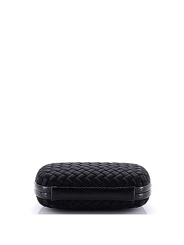 Bottega Veneta Box Knot Clutch Intrecciato Satin Small (view 2)