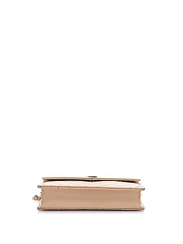 Saint Laurent Classic Monogram Wallet on Chain Matelasse Chevron Leather Small (view 2)