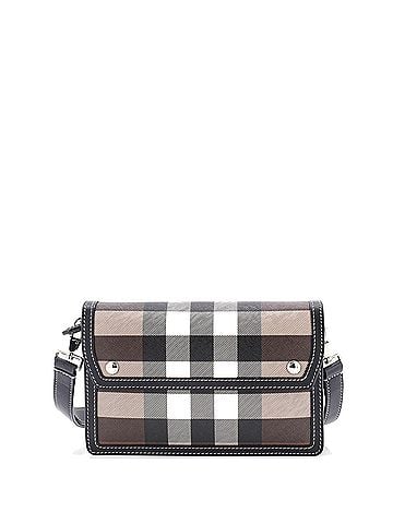 Burberry Oscar Crossbody Bag Check E-Canvas Small (view 1)