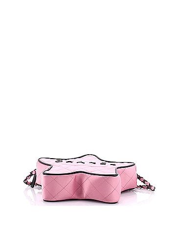 Chanel CC Walk of Fame Star Bag Quilted Satin (view 2)