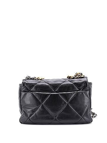 Chanel 19 Flap Bag Quilted Leather Large (view 2)