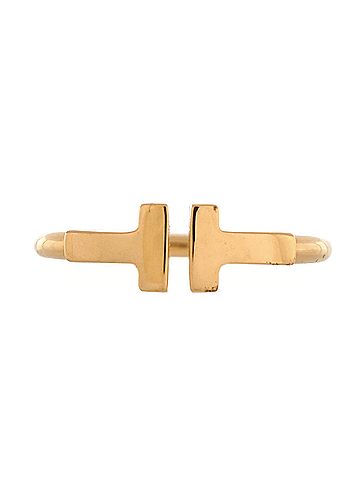 Tiffany & Co. T Wire Ring 18K Yellow Gold (view 1)