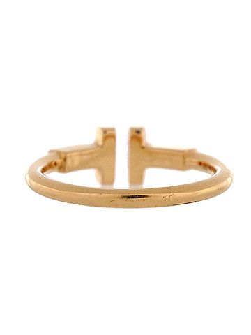 Tiffany & Co. T Wire Ring 18K Yellow Gold (view 2)