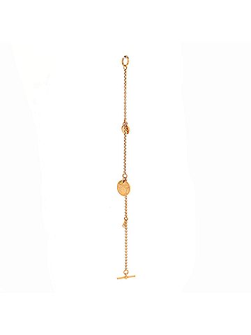 Hermès Ex-Libris Bracelet 18K Rose Gold with Diamond Small (view 2)