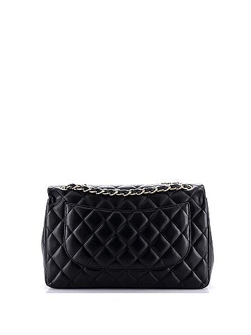 Chanel Classic Single Flap Bag Quilted Lambskin Jumbo (view 2)