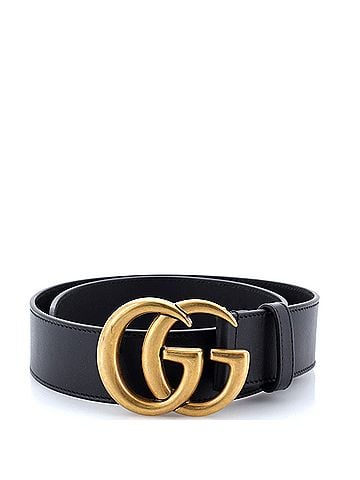 Gucci GG Marmont Belt Leather Wide (view 1)