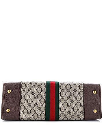 Gucci Ophidia Cut Out Handle Tote GG Coated Canvas Large (view 2)
