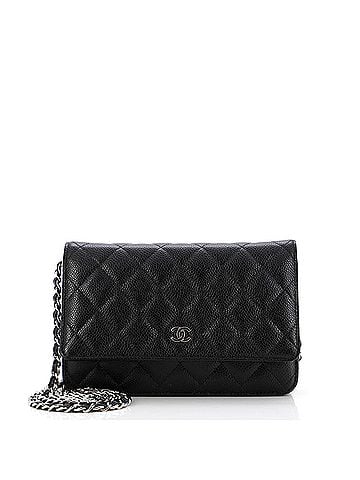 Chanel Wallet on Chain Quilted Caviar (view 1)
