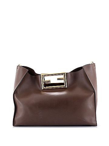 Fendi Way Tote Leather Medium (view 1)