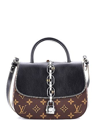Louis Vuitton Chain It Handbag Monogram Canvas with Leather PM (view 1)
