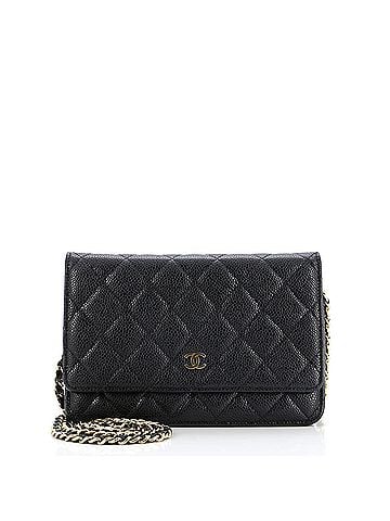 Chanel Wallet on Chain Quilted Caviar (view 1)