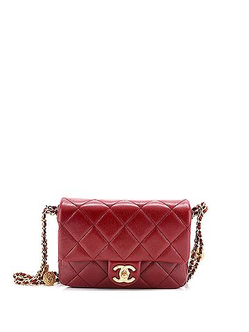Chanel Twist Your Buttons Flap Bag Quilted Caviar Small (view 1)