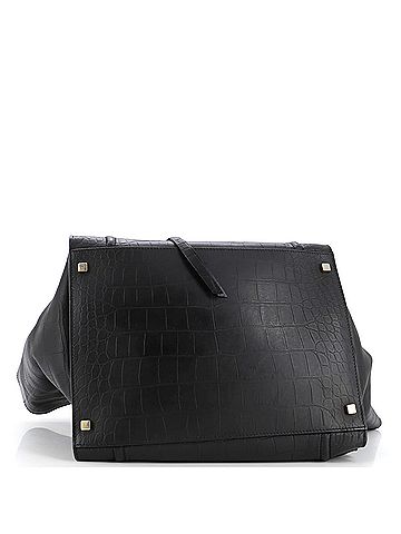 Céline Phantom Bag Crocodile Embossed Leather Large (view 2)