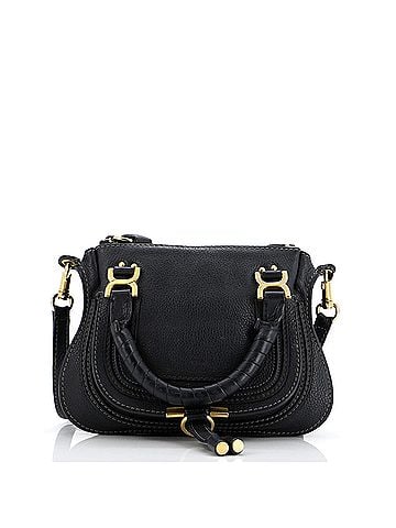Chloé Marcie Satchel Leather Baby (view 1)