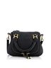 Chloé 100% Leather Black Marcie Satchel Leather Baby One size - photo 1