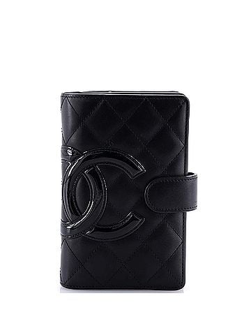 Chanel Cambon Zipped Pocket Wallet Quilted Lambskin Small (view 1)