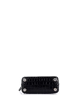 Balenciaga Graffiti Ville Bag Crocodile Embossed Leather XXS (view 2)