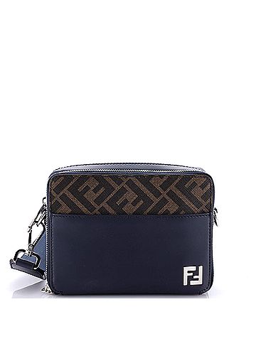 Fendi Front Pocket Camera Bag Zucca Coated Canvas and Leather (view 1)