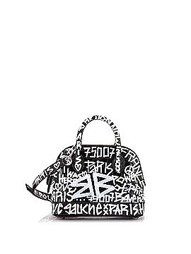 Balenciaga Logo Ville Bag Crocodile Embossed Leather XXS (view 1)