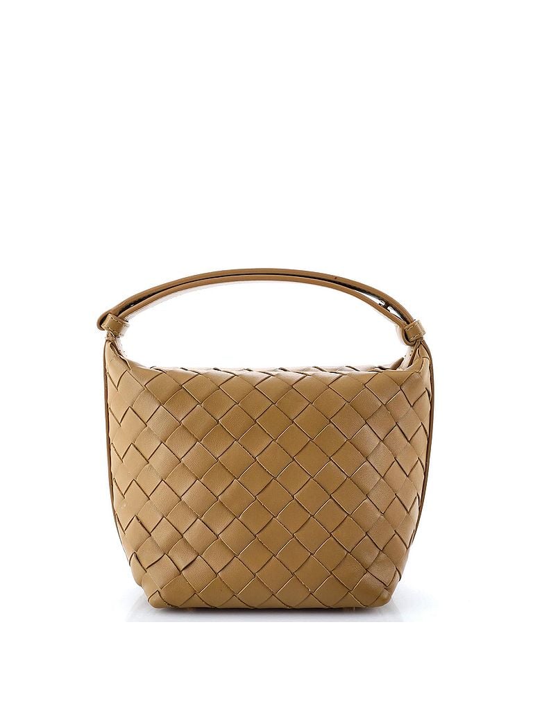 Bottega Veneta 100% Leather Brown Wallace Shoulder Bag Intrecciato Nappa Candy One size - photo 1