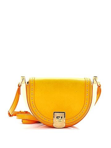 Fendi Moonlight Flap Bag Leather with Plexiglass Detail (view 1)