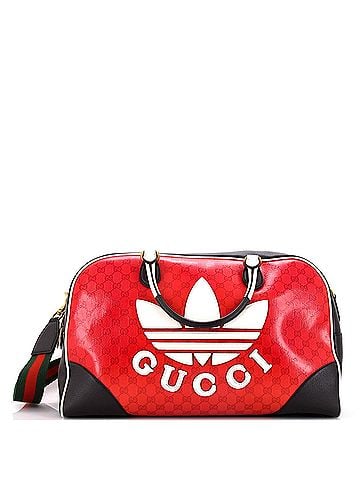 Gucci x adidas Duffle Bag GG Coated Canvas Large (view 1)