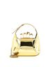 Alexander McQueen 100% Patent Leather Jewelled Hobo Leather Mini One size - photo 1