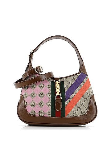 Gucci Jackie 1961 Hobo Printed GG Coated Canvas Small (view 1)