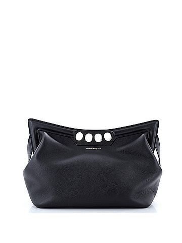 Alexander McQueen The Peak Chain Shoulder Bag Leather Small (view 1)