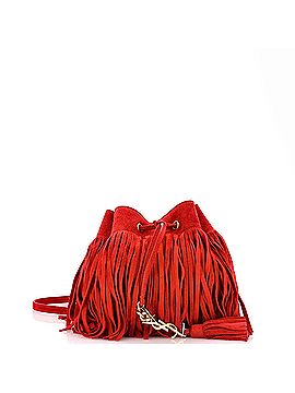 Saint Laurent Leather Bucket Bag
