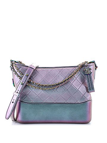 Chanel Gabrielle Hobo Quilted Iridescent Lambskin Medium (view 1)