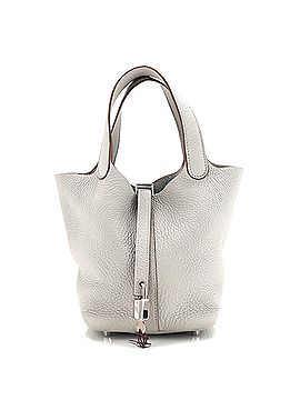 Hermès Leather Bucket Bag