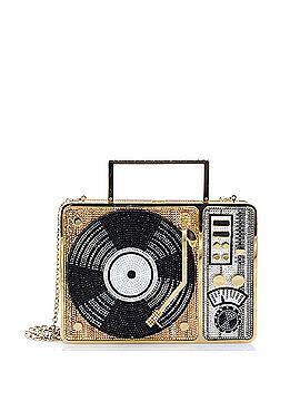 Judith Leiber Turntable Minaudiere Crystal (view 1)
