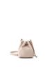 Chanel 100% Leather Tan Business Affinity Drawstring Bucket Bag Quilted Caviar Mini One size - photo 4