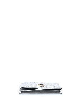 Fendi Baguette Continental Wallet on Chain Zucca Embossed Leather (view 2)