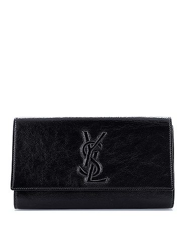 Saint Laurent Belle de Jour Clutch Leather Large (view 1)