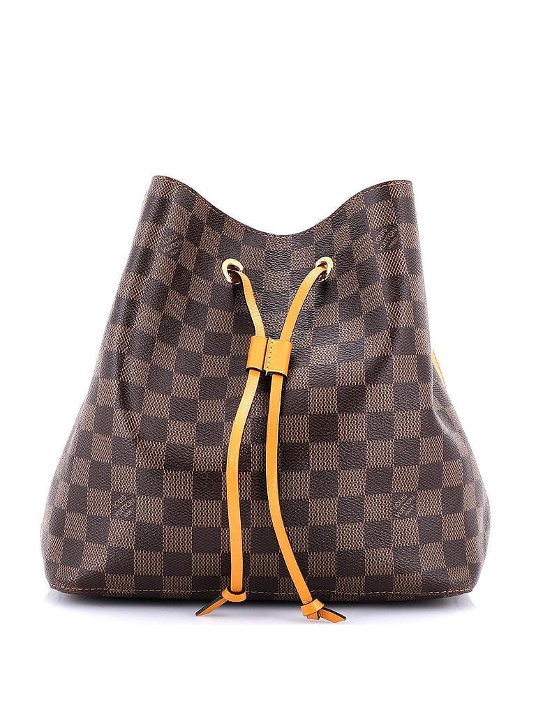 Louis Vuitton 100% Coatead Canvas Brown NeoNoe Handbag Monogram Canvas MM One size - photo 1