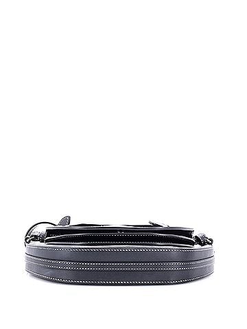 Burberry Olympia Double Zip Shoulder Bag Leather Mini (view 2)