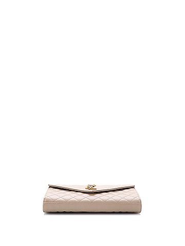 Saint Laurent Classic Monogram Chain Wallet Mixed Matelasse Leather Medium (view 2)