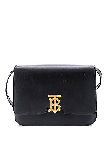 Burberry TB Flap Bag Leather Medium (view 1)