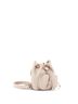 Chanel 100% Leather Tan Business Affinity Drawstring Bucket Bag Quilted Caviar Mini One size - photo 3
