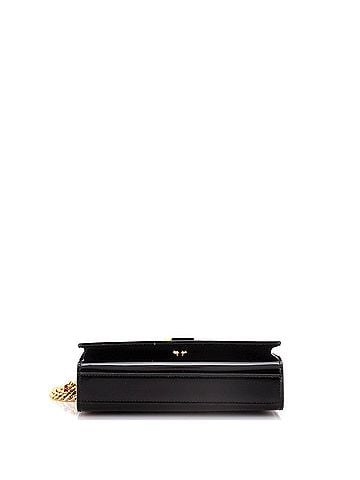 Saint Laurent Classic Monogram Crossbody Bag Patent Small (view 2)