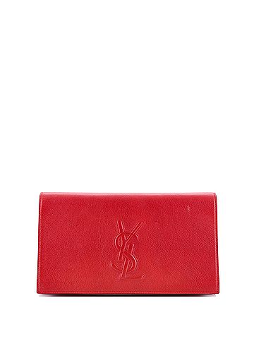 Saint Laurent Belle de Jour Clutch Leather Large (view 1)