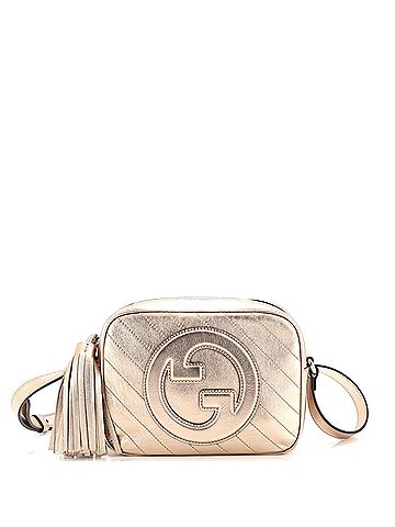 Gucci Blondie NM Camera Shoulder Bag Diagonal Quilted Leather Small (view 1)