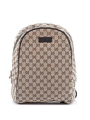 Gucci Zip Around Travel Backpack GG Canvas (view 1)