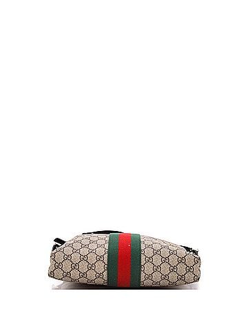 Gucci Web Messenger Bag GG Coated Canvas Medium (view 2)