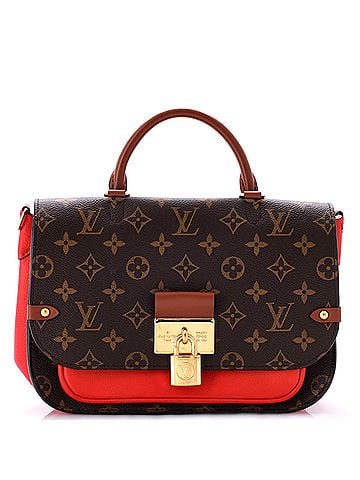 Louis Vuitton Vaugirard Handbag Monogram Canvas with Leather (view 1)